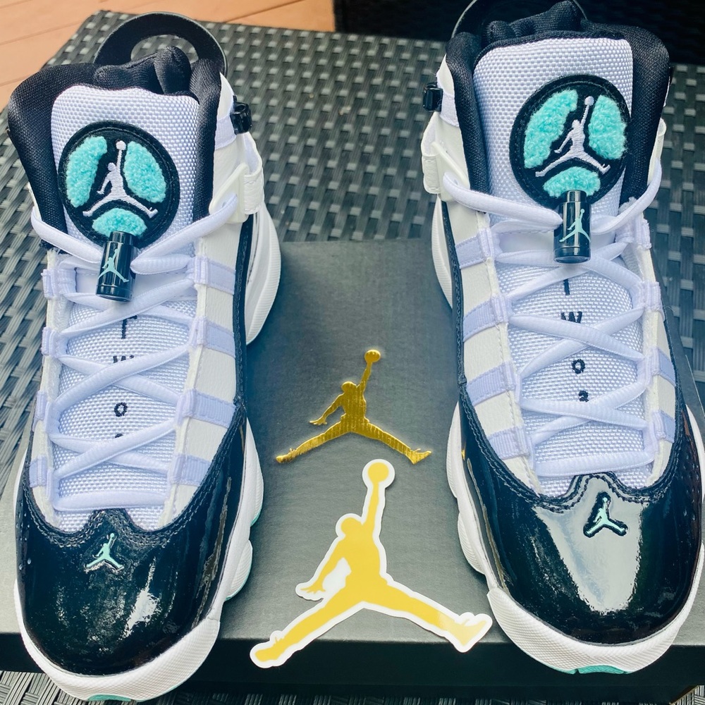 Jordan 6 Rings GS 5Y White/ Tropical Twist